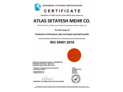 ISO 45001 2018